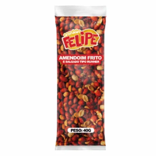 Embalagem Amendoim frito e salgado tipo runner — Runner