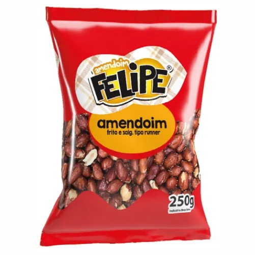 Embalagem Amendoim frito e salgado tipo runner — Runner