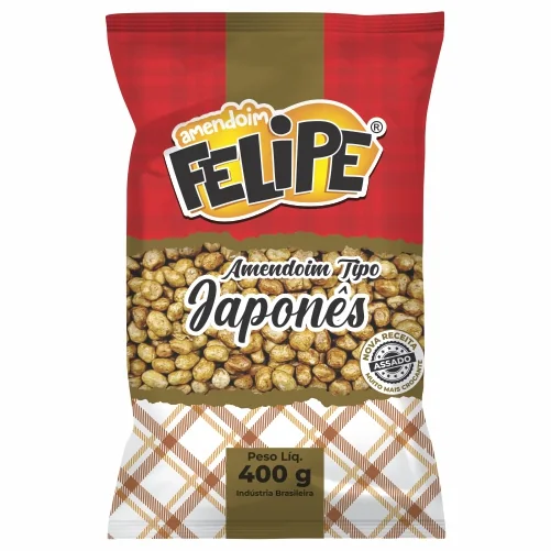 Embalagem Amendoim japonês — Japonês