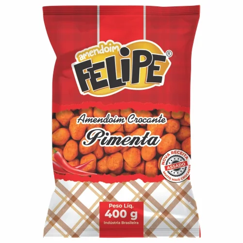 Embalagem Amendoim crocante pimenta — Pimenta